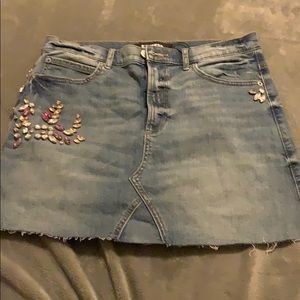 Jean skirt